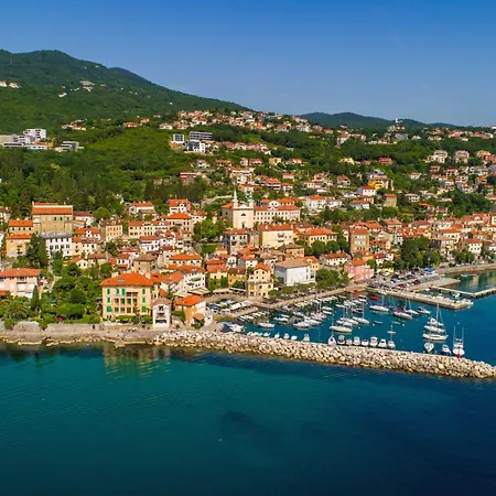 Volos With Roof Terrace, Sea View, Free Private Parking * Opatija