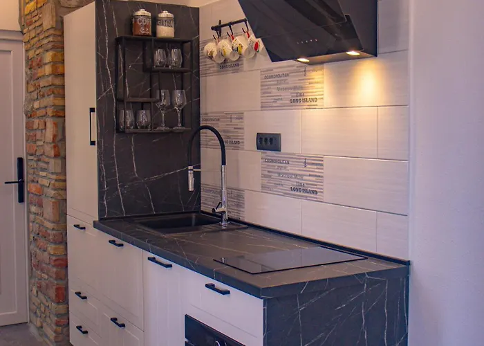 Volos, Roof Terrace, Sea View, Private Parking Apartmán *