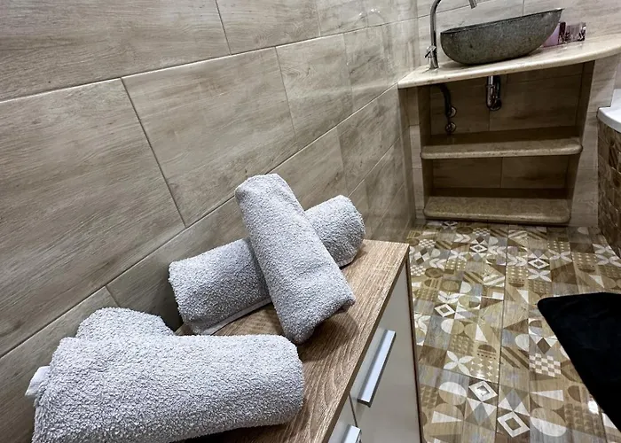 Volos, Roof Terrace, Sea View, Private Parking Apartmán *