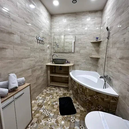 Volos, Roof Terrace, Sea View, Private Parking Οπατία