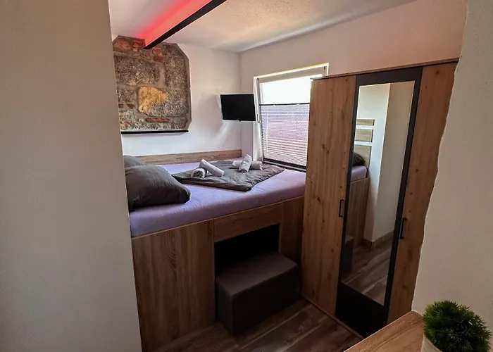 Volos, Roof Terrace, Sea View, Private Parking アパート オパティヤ